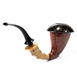 Pipa in Radica C-Pipe Gruppo 5 Liscia Calabash