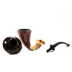 Pipa in Radica C-Pipe Gruppo 5 Liscia Calabash