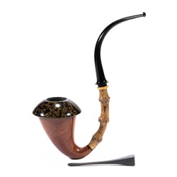 Pipa in Radica C-Pipe Gruppo 7 Liscia Calabash
