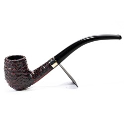Pipa in Radica Peterson Junior Rusticata Bent Billiard