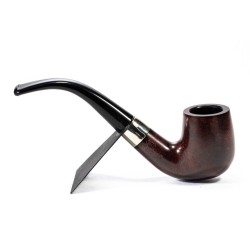 Pipa in Radica Peterson Aran Liscia Bent Billiard (65)