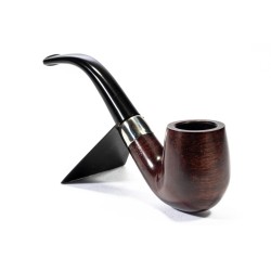 Pipa in Radica Peterson Aran Liscia Bent Billiard (65)
