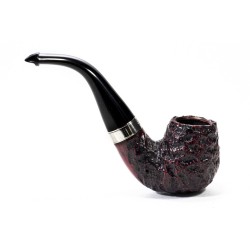 Pipa Peterson Cobble Rusticata Bent Billiard (221)