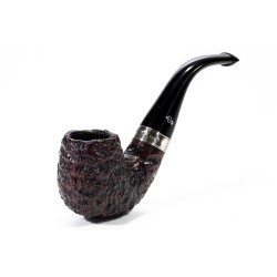 Pipe Peterson Cobble Rusticated Bent Billiard (221)