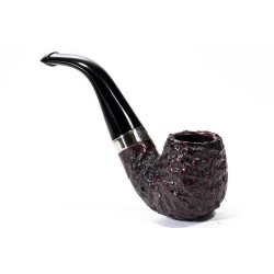 Pipe Peterson Cobble Rusticated Bent Billiard (221)