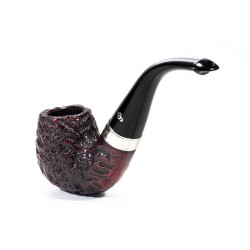 Pipe Peterson Cobble Rusticated Bent Billiard (221)