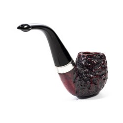 Pipe Peterson Cobble Rusticated Bent Billiard (221)
