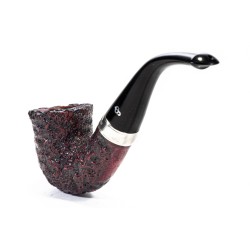 Pipe Peterson Cobble Rusticated Calabash (05)