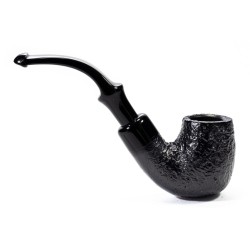 Pipe Peterson Halloween Sandblasted Bent Billiard