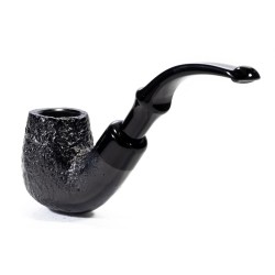 Pipe Peterson Halloween Sandblasted Bent Billiard
