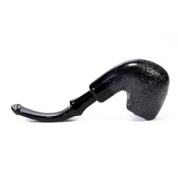 Pipe Peterson Halloween Sandblasted Bent Billiard