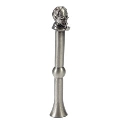Peterson Thinking Man Pipe Tamper in pewter