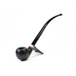Pipa Aldo Velani Sabbiata Churchwarden Bent Apple