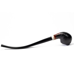 Pipa Aldo Velani Sabbiata Churchwarden Bent Apple