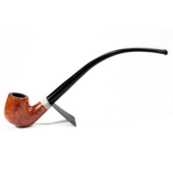 Pipe Aldo Velani Smooth Clear Churchwarden Bent