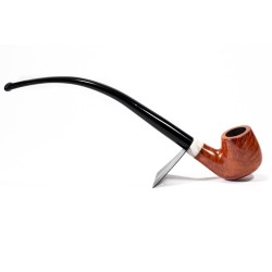 Pipe Aldo Velani Smooth Clear Churchwarden Bent