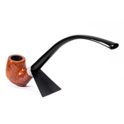 Pipa Aldo Velani Liscia Chiara Churchwarden Bent