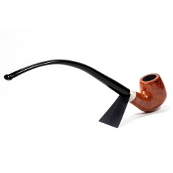 Pipe Aldo Velani Smooth Clear Churchwarden Bent
