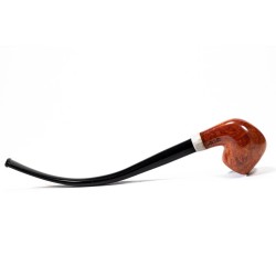 Pipe Aldo Velani Smooth Clear Churchwarden Bent