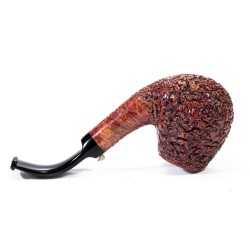 Pipe L'Anatra Dalle Uova D'Oro Rusticated Giant Bent Egg