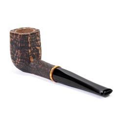 Briar Pipe Castoldi Sandblasted Billiard