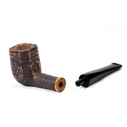 Briar Pipe Castoldi Sandblasted Billiard