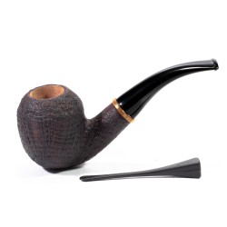 Pipa in Radica Castoldi Sabbiata Bent Bulldog