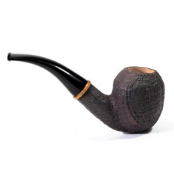 Pipa in Radica Castoldi Sabbiata Bent Bulldog