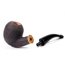 Briar Pipe Castoldi Sandblasted Bent Bulldog