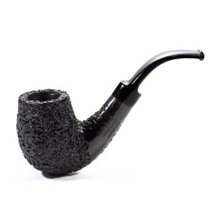 Pipe Mastro Geppetto Rusticated Bent Billiard