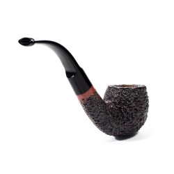 Pipe Mastro Geppetto Rusticated Bent Apple