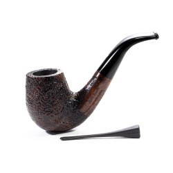 Pipe Mastro Geppetto Sandblasted Bent Billiard