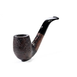 Pipa Mastro Geppetto Sabbiata Bent Billiard