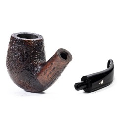 Pipe Mastro Geppetto Sandblasted Bent Billiard
