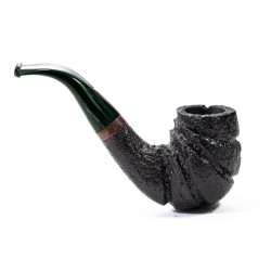 Pipe Mastro Geppetto Sandblasted Bent Billiard