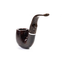 Pipa Savinelli Morellina Liscia 614 Bent Billiard