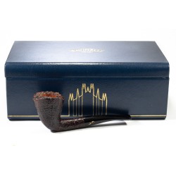 Pipe Savinelli Autograph Sandblasted Bent Dublin