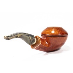 Pipe Santambrogio Smooth FP Big Bent Rhodesian