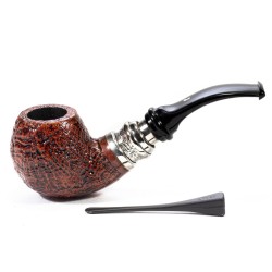 Briar Pipe Ser Jacopo S2-C Bent Apple