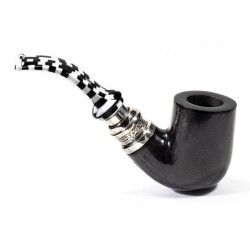 Briar Pipe Ser Jacopo Smooth L-D Bent Billiard