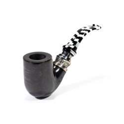 Briar Pipe Ser Jacopo Smooth L-D Bent Billiard