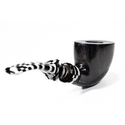 Briar Pipe Ser Jacopo Smooth L-D Bent Dublin