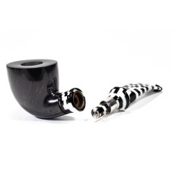 Briar Pipe Ser Jacopo Smooth L-D Bent Dublin