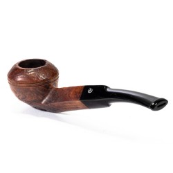 Pipe Ropp Etudiant Sandblasted J24 Bent Rhodesian