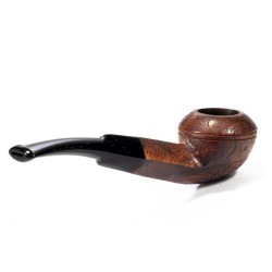 Pipe Ropp Etudiant Sandblasted J24 Bent Rhodesian