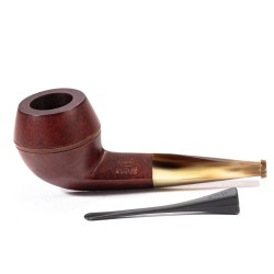 Pipa in Radica Ropp Stout Liscia Bulldog