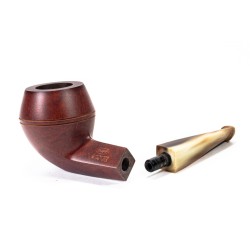 Pipa in Radica Ropp Stout Liscia Bulldog