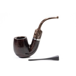 Pipa Savinelli Morellina Liscia 614 Bent Billiard