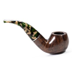 Pipe Savinelli Camouflage Rust. 642 Bent Apple
