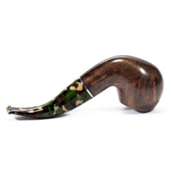 Pipe Savinelli Camouflage Rust. 642 Bent Apple